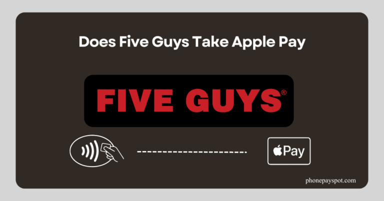 Five Guys Apple Pay