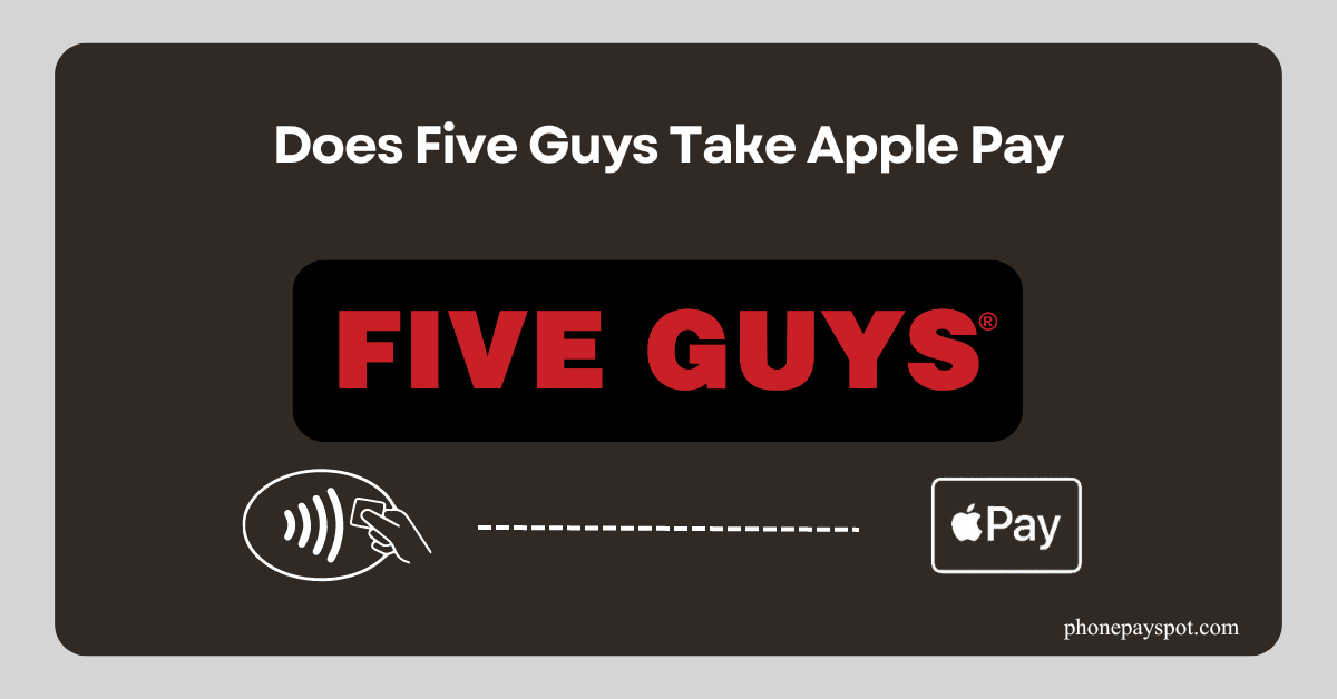 Five Guys Apple Pay