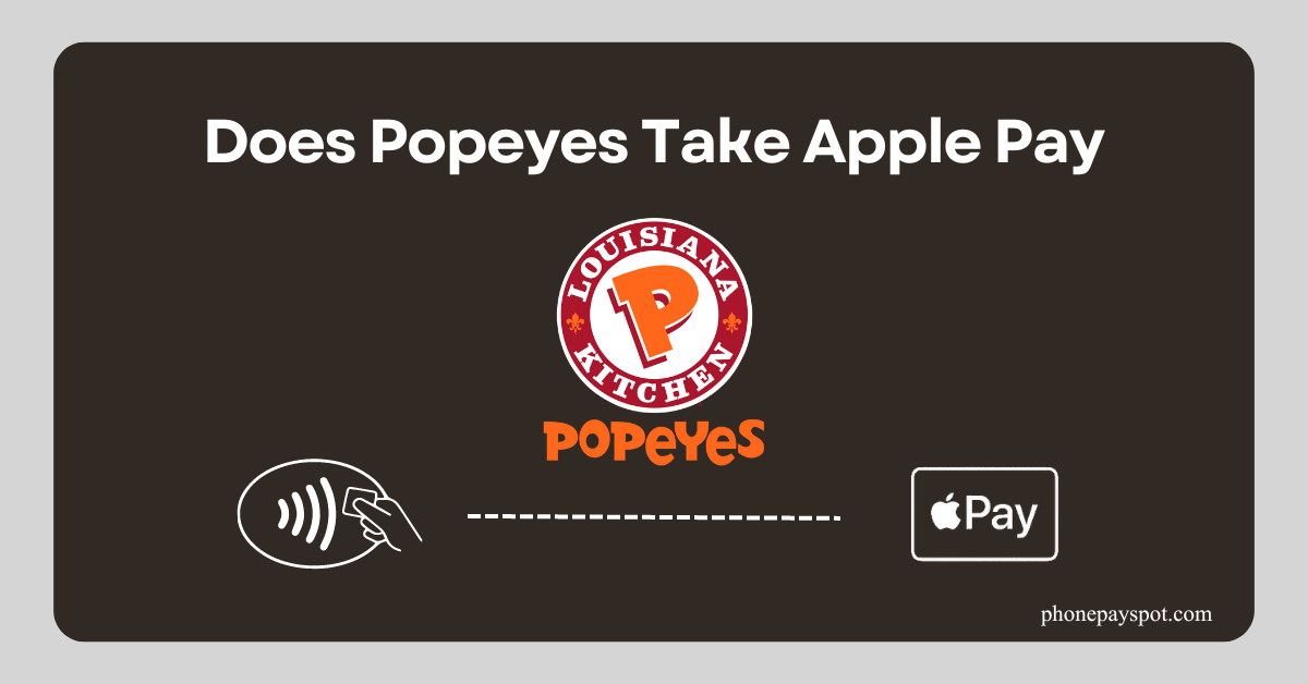 Popeyes Apple Pay